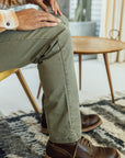 Kato The Fatigue Oxford St Pants Moss SS24-Men's Pants-Yaletown-Vancouver-Surrey-Canada