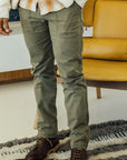 Kato The Fatigue Oxford St Pants Moss SS24-Men's Pants-Yaletown-Vancouver-Surrey-Canada