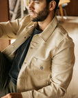 Kato The Blade Jacket Raw Beige-Men's Jackets-Brooklyn-Vancouver-Yaletown-Canada