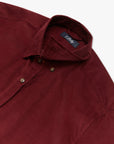 34 Heritage Shirt Corduroy Bordeaux-Men's Shirts-Brooklyn-Vancouver-Yaletown-Canada