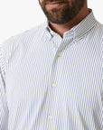 34 Heritage Stripe Shirt White-Men's Shirts-Brooklyn-Vancouver-Yaletown-Canada