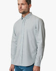 34 Heritage Luxe Twill Shirt Pearl Blue-Men's Shirts-Brooklyn-Vancouver-Yaletown-Canada