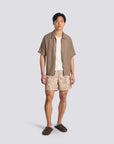 Bather Birch Daisy Trip Swim Trunk - Natural-Men's Shorts-Brooklyn-Vancouver-Yaletown-Canada
