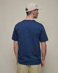 Merz Vintage Machine Refined Classic Fit T-Shirt - Ink Blue-Men's T-Shirts-Brooklyn-Vancouver-Yaletown-Canada