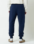 Merz Men's Loopwheeled Sweatpants - ink blue-Men's Pants-Brooklyn-Vancouver-Yaletown-Canada
