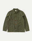 Nudie Barney Worker Jacket - Olive-Men's Jackets-Brooklyn-Vancouver-Yaletown-Canada