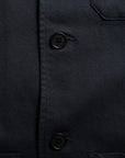 Nudie Barney Worker Jacket - Black-Men's Jackets-Brooklyn-Vancouver-Yaletown-Canada