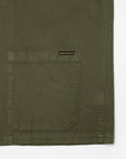 Nudie Barney Worker Jacket - Olive-Men's Jackets-Brooklyn-Vancouver-Yaletown-Canada