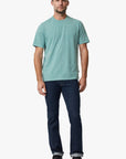 34 Heritage T-Shirt Slub Crew Neck - Iceberg Green-Men's T-Shirts-Brooklyn-Vancouver-Yaletown-Canada