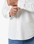 34 Heritage Luxe Twill Shirt Bright White-Men's Shirts-Brooklyn-Vancouver-Yaletown-Canada