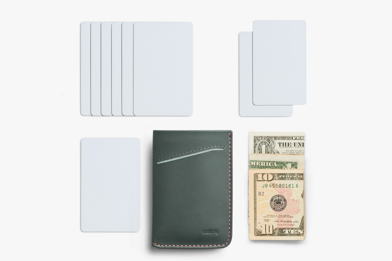 Bellroy Card Sleeve (Second Edition) Everglade-Men's Accessories-Brooklyn-Vancouver-Yaletown-Canada