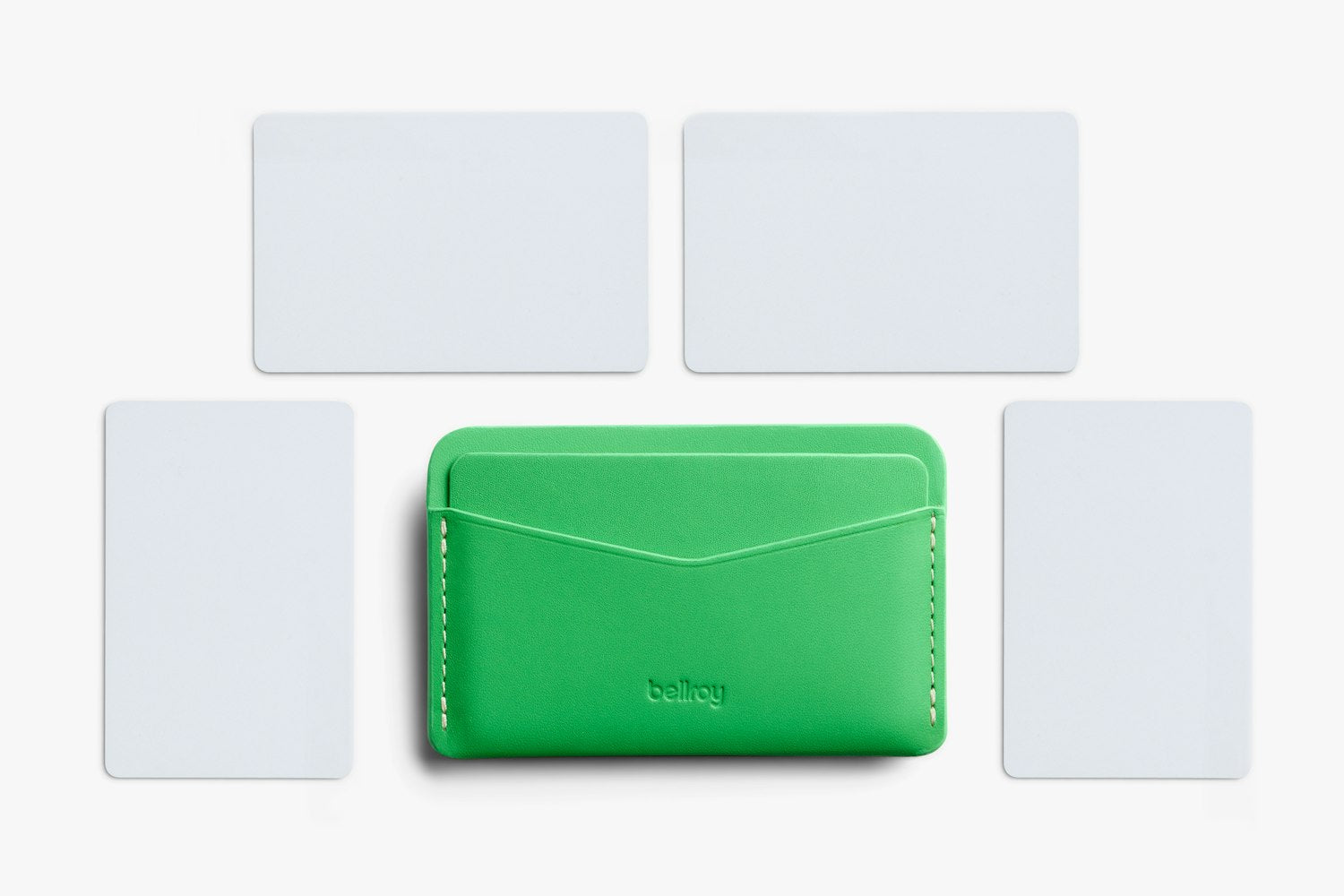 Bellroy Card Slip - Neon Green-Men's Wallets-Brooklyn-Vancouver-Yaletown-Canada