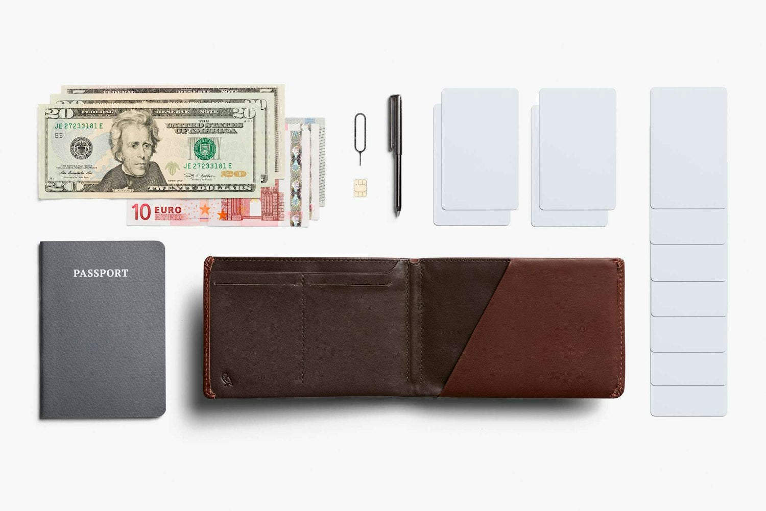 Bellroy RFID Travel Wallet Cocoa-Men's Accessories-Brooklyn-Vancouver-Yaletown-Canada