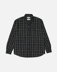 Nudie Julian Worker Shadow Check Shirt Black-Men's Shirts-Brooklyn-Vancouver-Yaletown-Canada