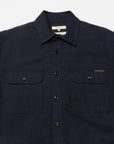 Nudie Glenn Padded Shirt Flannel - Blueberry-Men's Shirts-Brooklyn-Vancouver-Yaletown-Canada