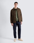 Far Afield Station Jacket - Panama Twill - Brown-Men's Jackets-Brooklyn-Vancouver-Yaletown-Canada