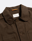 Far Afield Station Jacket - Panama Twill - Brown-Men's Jackets-Brooklyn-Vancouver-Yaletown-Canada