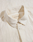 Far Afield Classic Shirt - Tonal Dobby - White-Men's Shirts-Brooklyn-Vancouver-Yaletown-Canada