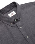 Outclass Flannel Classic Shirt - Grey Twill-Men's Shirts-Brooklyn-Vancouver-Yaletown-Canada
