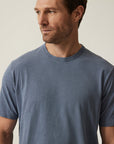 34 Heritage Slub Crew Neck Tshirt Vintage Blue-Men's T-Shirts-Brooklyn-Vancouver-Yaletown-Canada