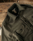 Kato-The Anvil Melton Light Jacket-Dark Green FW23-Men's Jackets-Yaletown-Vancouver-Surrey-Canada