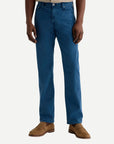 AG Everett Denim - Sulfur Deep Sea-Men's Pants-Brooklyn-Vancouver-Yaletown-Canada