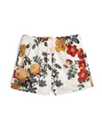 Bather Bouquet Swim Trunk - Beige-Men's Shorts-Brooklyn-Vancouver-Yaletown-Canada