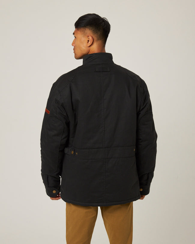 Peregrine Baxter Coat - Black-Men's Coats-Brooklyn-Vancouver-Yaletown-Canada