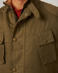 Peregrine Baxter Coat - Dusty Green-Men's Coats-Brooklyn-Vancouver-Yaletown-Canada