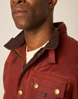 Peregrine Bexley Jacket - Brick-Men's Jackets-Brooklyn-Vancouver-Yaletown-Canada