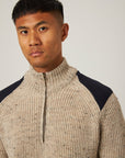 Peregrine Bexley Quarter Zip Jumper - Skiddaw-Men's Sweaters-Brooklyn-Vancouver-Yaletown-Canada