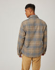Peregrine Blunt Overshirt - Charles Check-Men's T-Shirts-Brooklyn-Vancouver-Yaletown-Canada