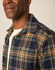 Peregrine Blunt Overshirt - Harry Check-Men's Shirts-Brooklyn-Vancouver-Yaletown-Canada