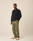 Peregrine Chalet Corduroy Shirt - Navy-Men's Shirts-Brooklyn-Vancouver-Yaletown-Canada