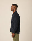 Peregrine Chalet Corduroy Shirt - Navy-Men's Shirts-Brooklyn-Vancouver-Yaletown-Canada