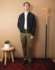 Outclass Ripstop Coachs Jacket Black-Men's Jackets-Brooklyn-Vancouver-Yaletown-Canada