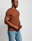 Easy Mondays Crew Neck Chocolate-Men's T-Shirts-Brooklyn-Vancouver-Yaletown-Canada