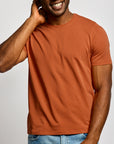 Easy Mondays Crew Neck Pumpkin-Men's T-Shirts-Brooklyn-Vancouver-Yaletown-Canada