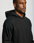 Easy Mondays Organic Cotton Hoodie Black-Men's Sweatshirts-Brooklyn-Vancouver-Yaletown-Canada