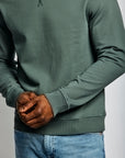 Easy Mondays Organic Cotton Sweatshirt Shadow-Men's Sweatshirts-Brooklyn-Vancouver-Yaletown-Canada