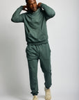 Easy Mondays Organic Cotton Sweatpant Shadow-Men's Pants-Brooklyn-Vancouver-Yaletown-Canada