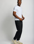 Easy Mondays Organic Cotton Sweatpant Black-Men's Pants-Brooklyn-Vancouver-Yaletown-Canada
