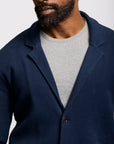 Easy Mondays Everyday Blazer Waffle - Navy-Men's Blazers-Brooklyn-Vancouver-Yaletown-Canada