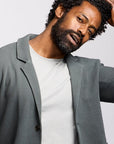 Easy Mondays Everyday Blazer Waffle - Shadow-Men's Blazers-Brooklyn-Vancouver-Yaletown-Canada