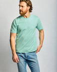 Easy Mondays Crew Neck T Mint-Men's T-Shirts-Brooklyn-Vancouver-Yaletown-Canada