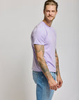 Easy Mondays Crew Neck T Lilac-Men's T-Shirts-Brooklyn-Vancouver-Yaletown-Canada