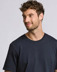 Easy Mondays Heavyweight Crew Neck T-Shirt - Navy