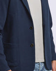 Easy Mondays Everyday Blazer Waffle - Navy-Men's Blazers-Brooklyn-Vancouver-Yaletown-Canada