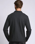 Easy Mondays Long Sleeve Pique Polo - Everglade