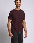 Easy Mondays Crew Neck T-Shirt - Oxblood
